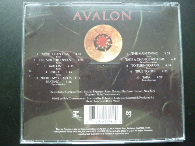 CDs: Roxy Music - Avalon – Gebraucht aus Au ZH von sikoku 2