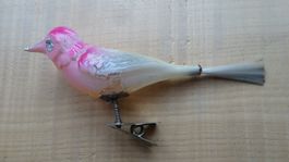 sehr schöner Weihnachtsschmuck Vogel 15 cm lang