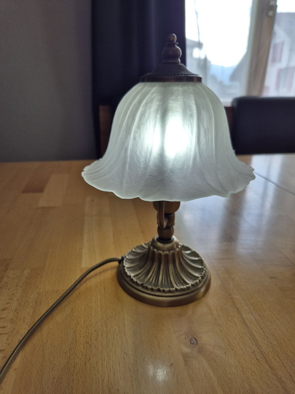 Lampade: Tischlampe, massiver Sockel – Usato da Vilters venduto da Fleiflomi 2