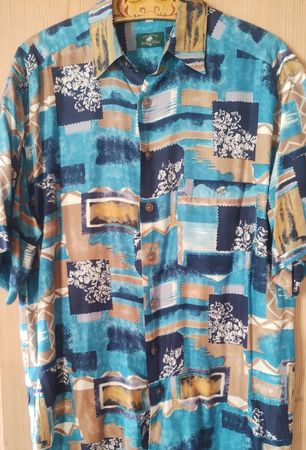Seiden Hemd Casualland  Sportswear Grösse M top