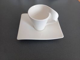 Villeroy & Boch Espressotassen mit Untertasse 4 Stk.