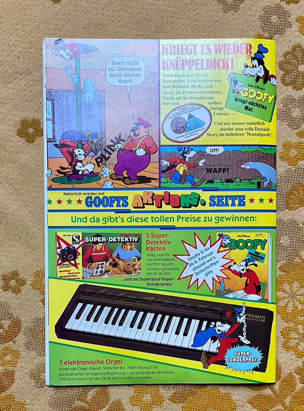 BD: Goofy Heft Nr 1 von 1984 – D'occasion à Endingen par nathan05 9
