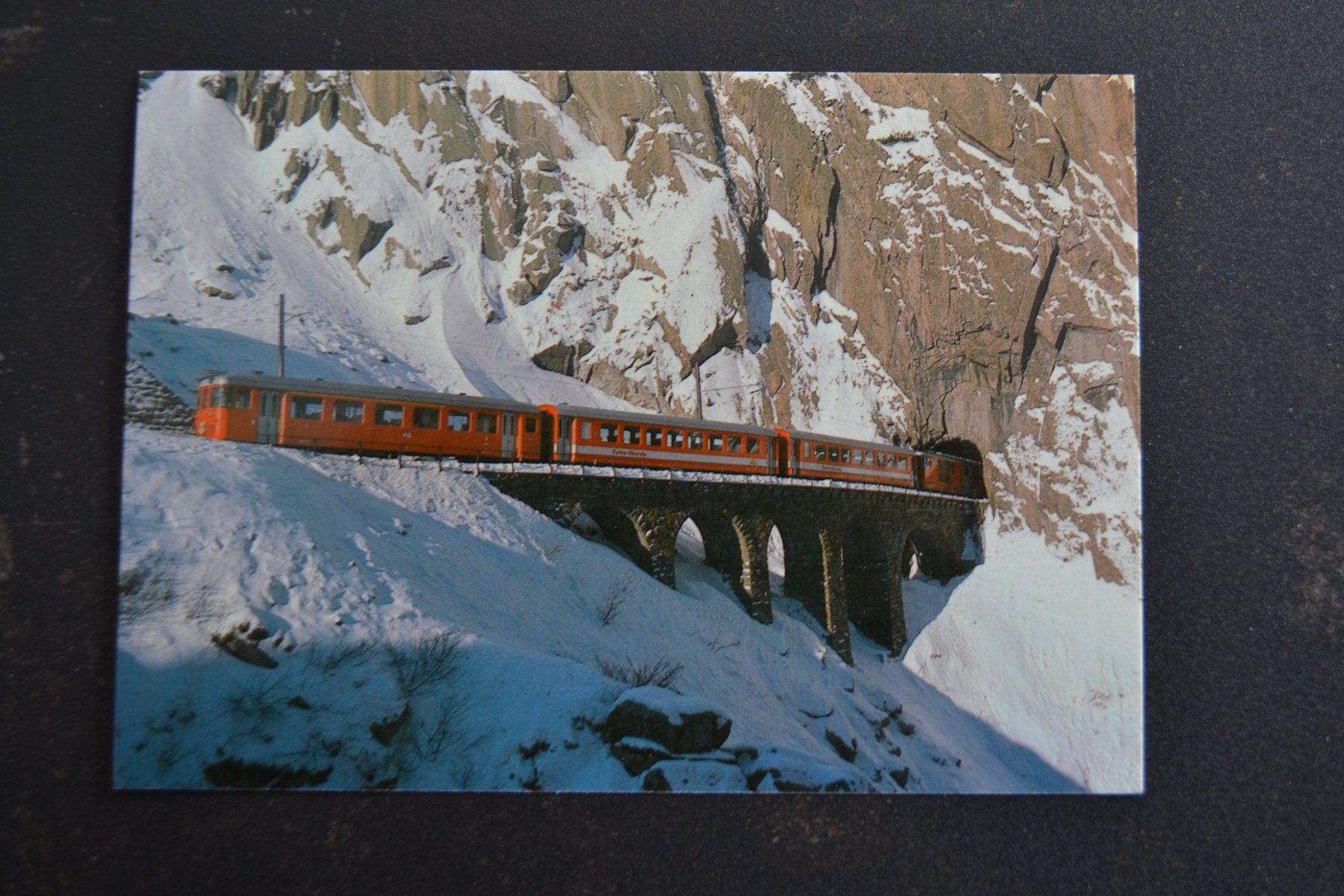 Ansichtskarten: AK Andermatt Furka - Oberalp - Bahn – Gebraucht aus Beinwil am See von kajak55