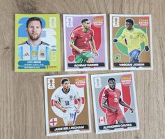 Panini Sticker  Set Messi Hakimi Vinicius Bellingham Davis