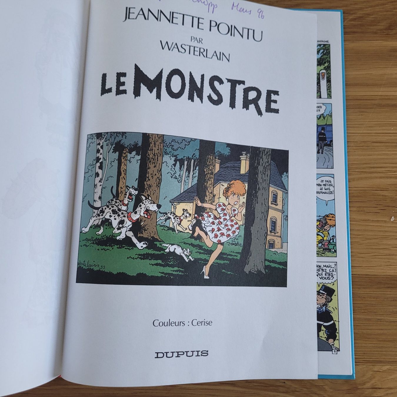 BD: BD Jeannette Pointu Le Monstre – D'occasion à Biel/Bienne par Destockweb 3