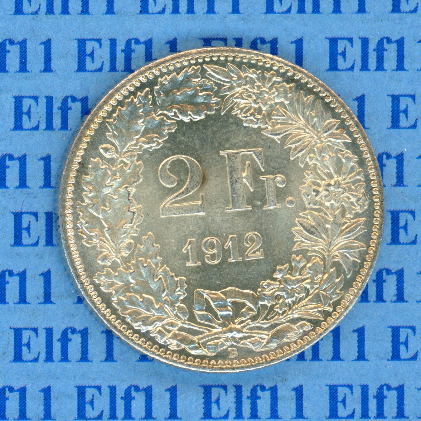 Tutti le monete: CHF___2.00 1912 stgl 2 Franken – Nuovo (secondo la descrizione) da Widnau venduto da Elf11