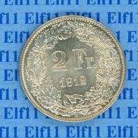 CHF___2.00 1912 stgl 2 Franken