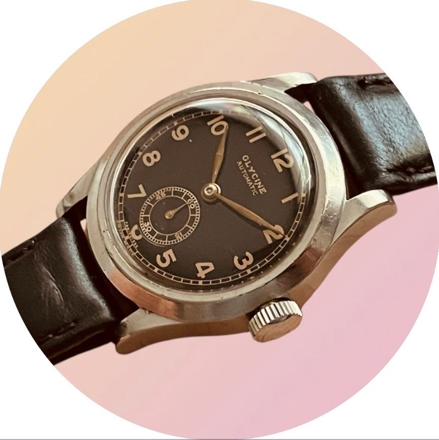 Glycine Orologi: Gycine Swiss Vintage Uhr – Usato da lyss venduto da Uhrenparadies 1