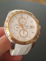 Tissot Veloci T- Automatic Chronograph Herren  Weiss Gold