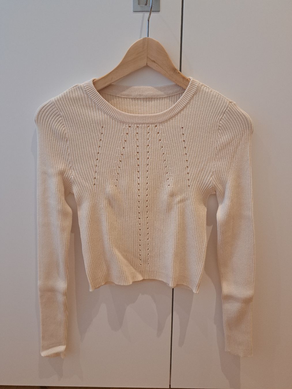Maglioni & Felpe: Crop Pulli beige neu Gr XS – Nuovo (secondo la descrizione) da Neuenkirch venduto da satonoel