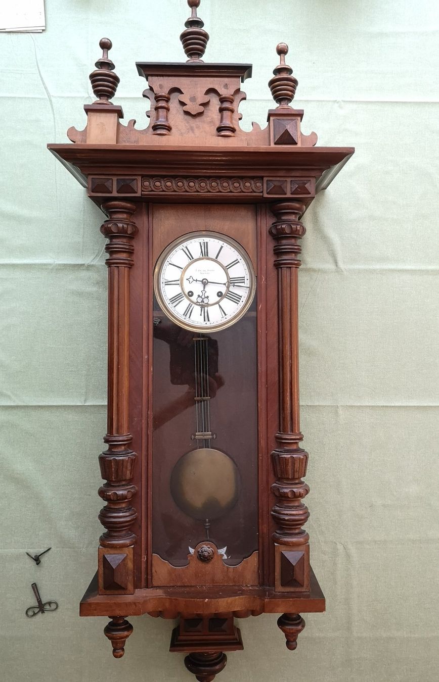 Stand- & Wanduhren: Belle pendule de Neuchâtel, fabrique Mipsa – Gebraucht aus Nidau von Pie