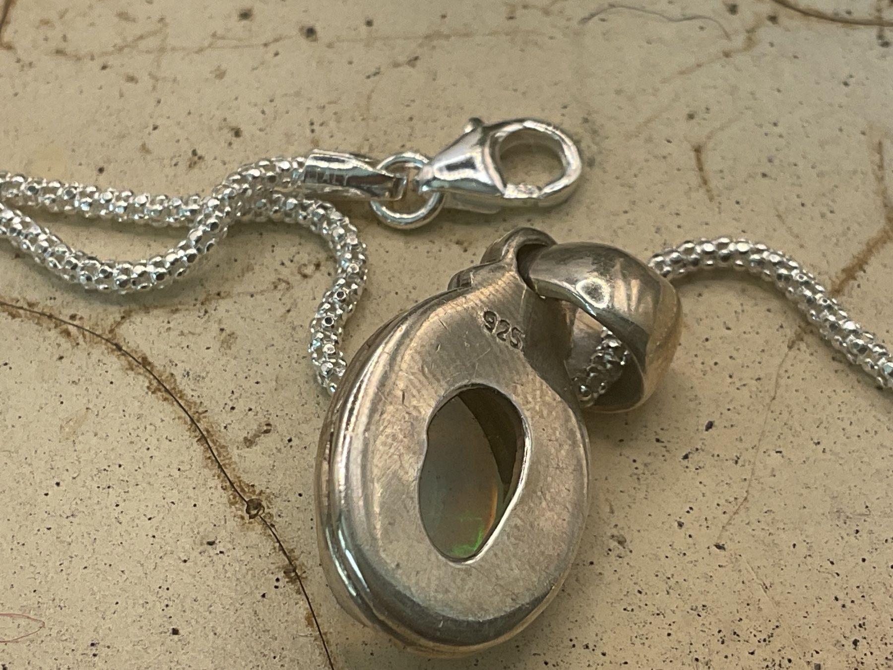 Catenine: Collier mit Anhänger Sterlingsilber – Nuovo (secondo la descrizione) da luzern venduto da Alpendorf1 4