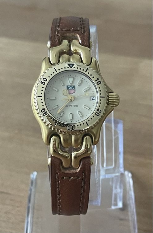 1987 TAG Heuer 200m Referenz S94 408C mini Damen Uhr (Gebraucht) in