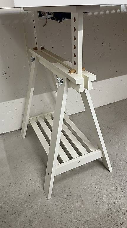 Altri mobili per ufficio: IKEA MITTBACK Tischbock in weiss – Usato da Birmensdorf ZH venduto da onlineflo 1