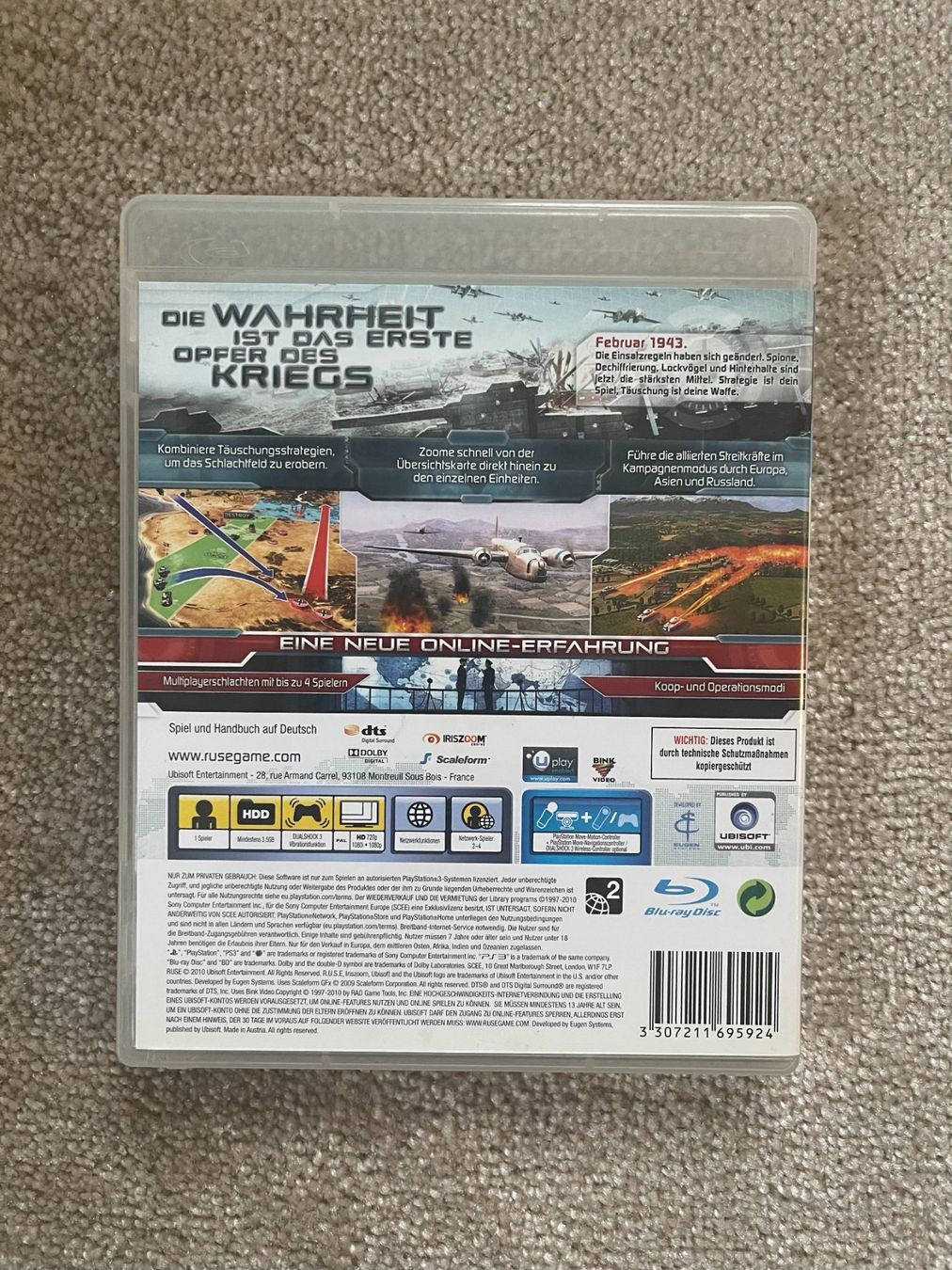Sony Giochi: R.U.S.E. Sony Playstation 3, PS3 – Usato da Couvet venduto da nay_prh5 2