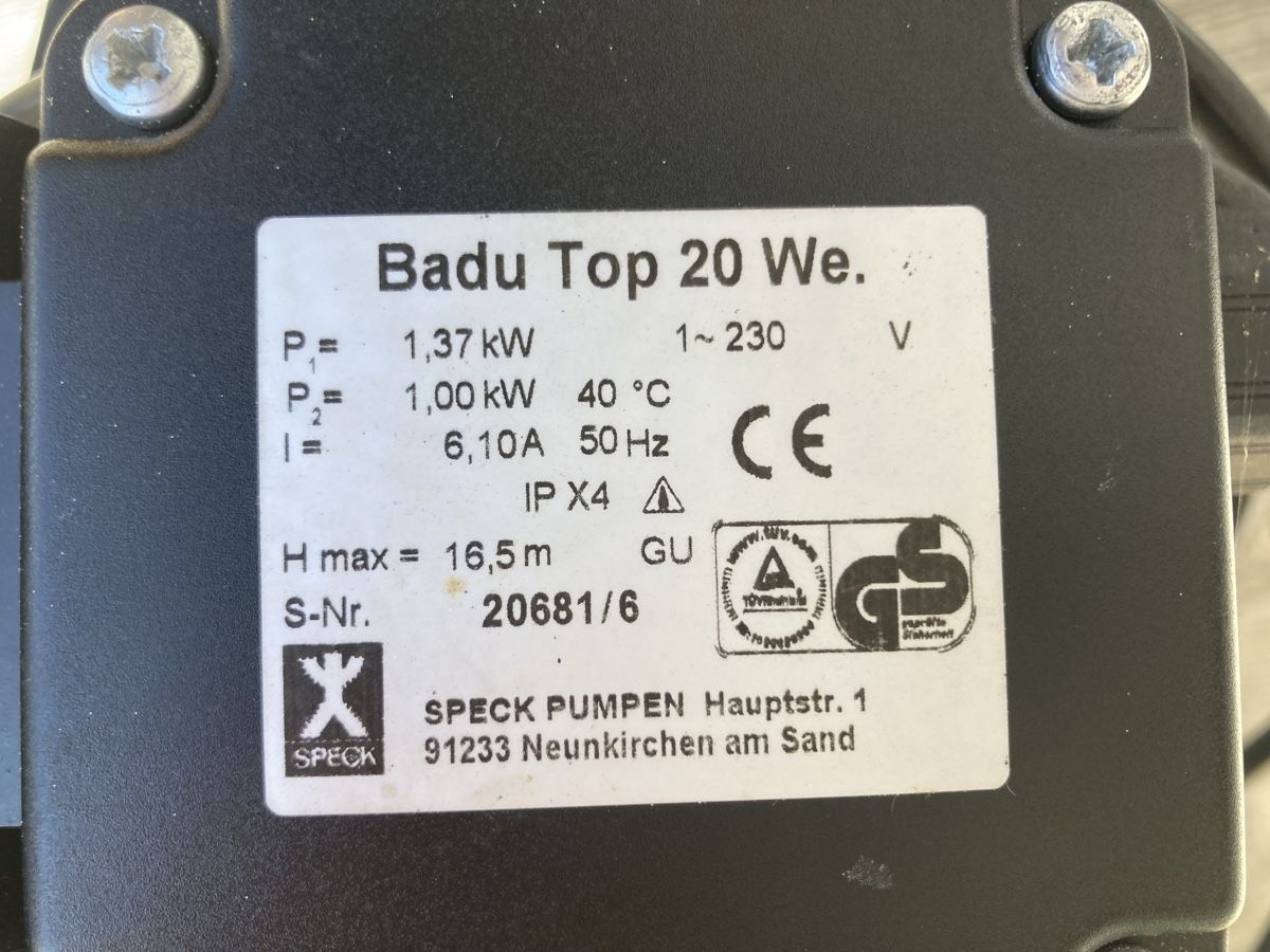 Schwimmbad-Zubehör: Pompe pour piscine neuve – Neu und originalverpackt aus Court von luckychance22 1