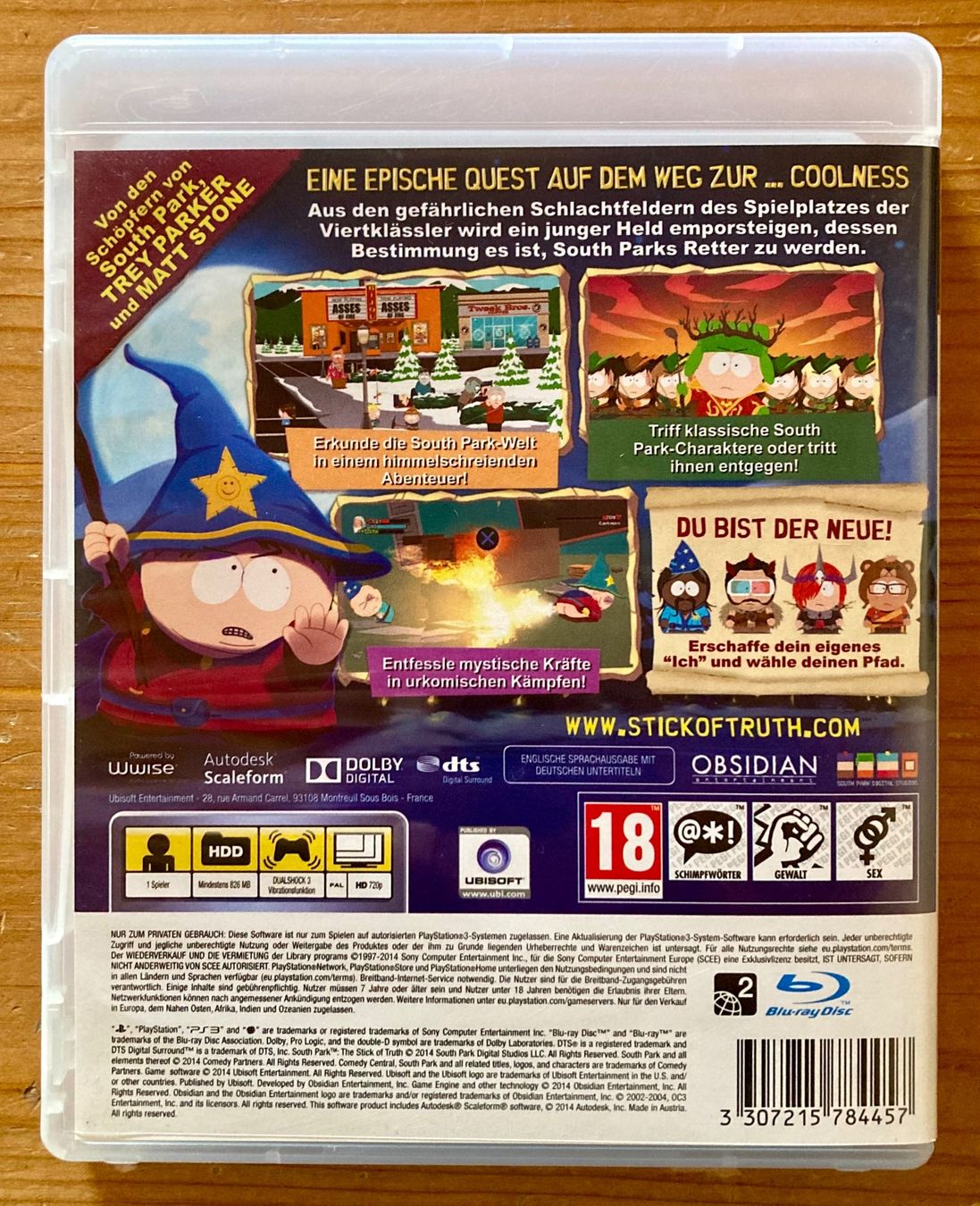 Sony Giochi: South Park: Der Stab der Wahrheit - PS3 – Usato da Zürich venduto da Djmotionch 3