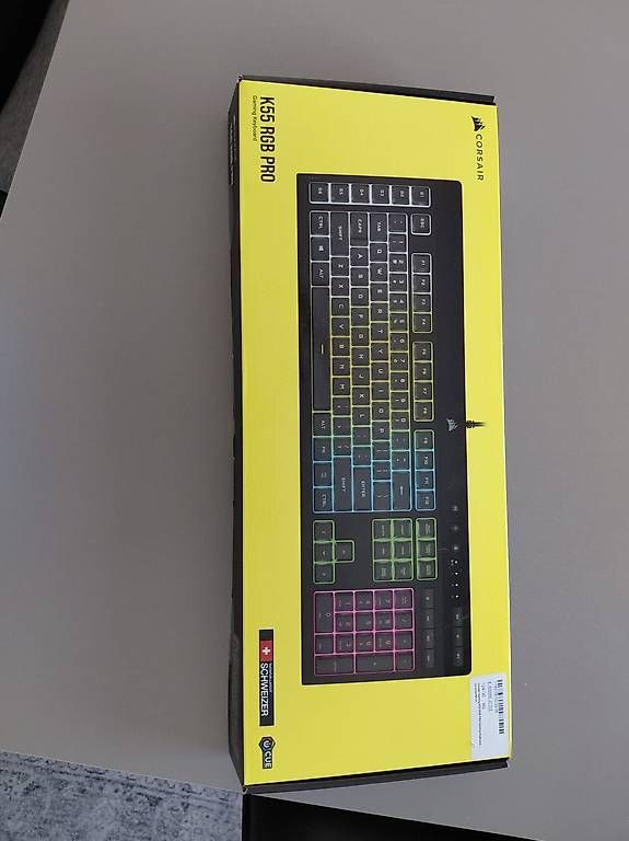 Corsair Claviers: Corsair K55 Pro RGB – D'occasion à Gorgier par sti_m75n 2