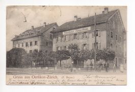 Gruss aus OERLIKON-ZÜRICH Brauerei Spiess - Hotel Bahnhof