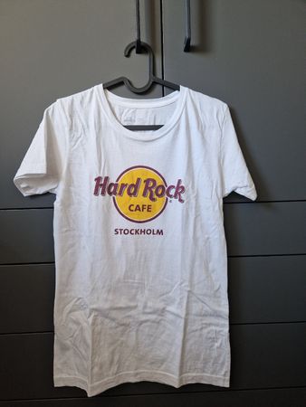 Hard Rock Tshirt Stockholm weiss Gr. XS