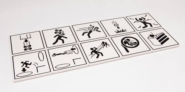 Untersetzer: Portal 2 - Coaster Set – Gebraucht aus Moudon von CollectorGeek 2