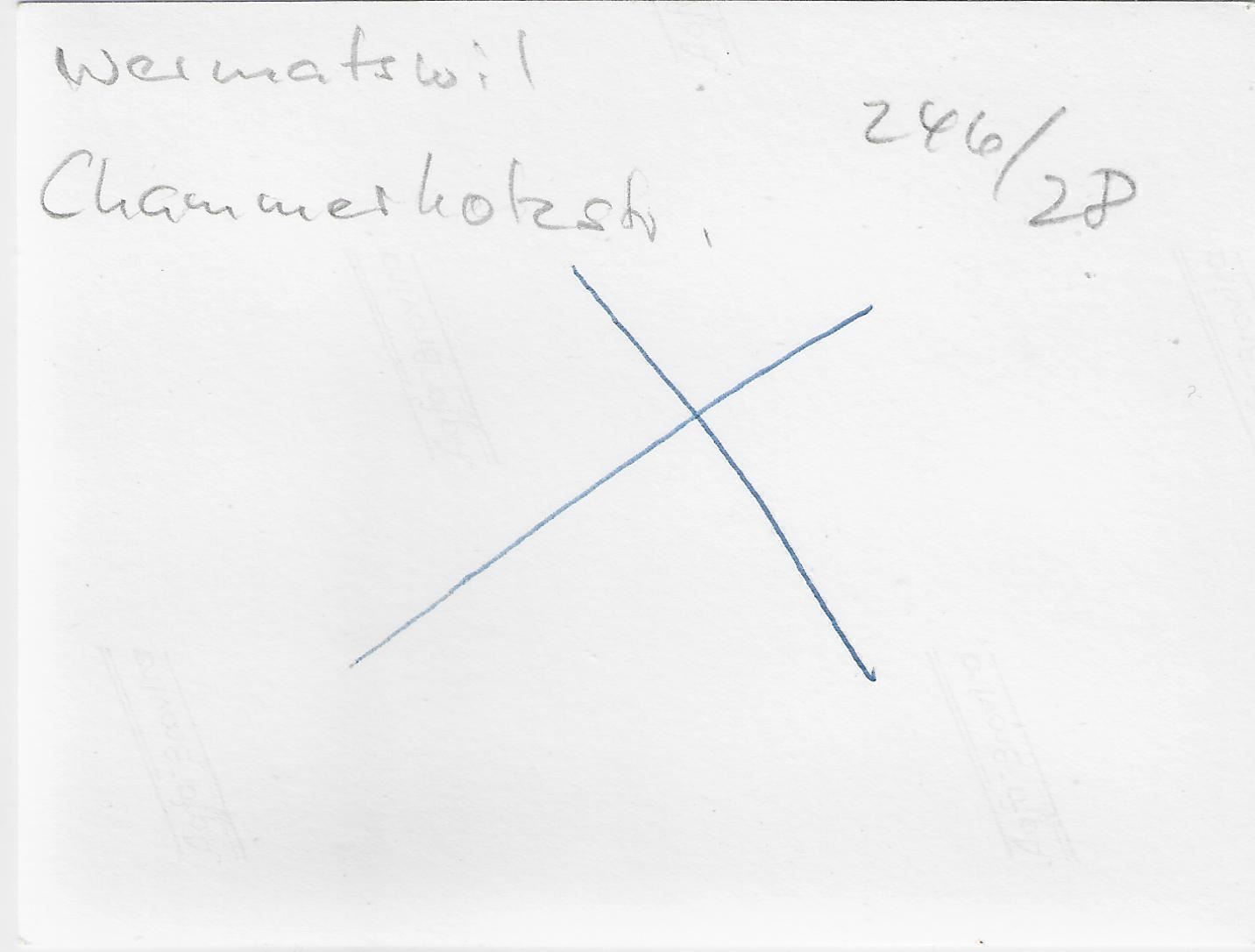 Cartoline postali: Flugaufnahme Wermatswil – Antico da Ettingen venduto da Kartenplanet 1