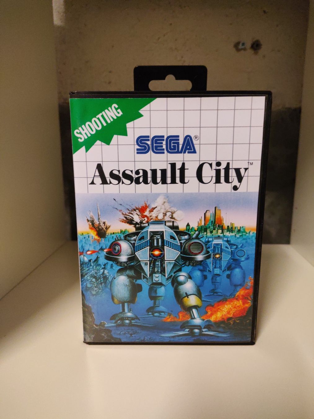 Sega Giochi: Jeu vidéo Sega Master System Assault City Light Phaser – Usato da Fribourg venduto da PastGame