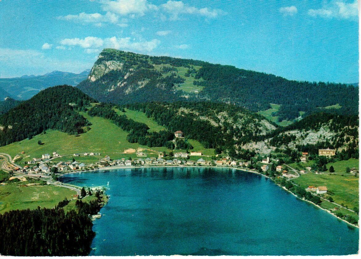 Ansichtskarten: Le Pont, Lac de Joux – Gebraucht aus Wolhusen von Curver9