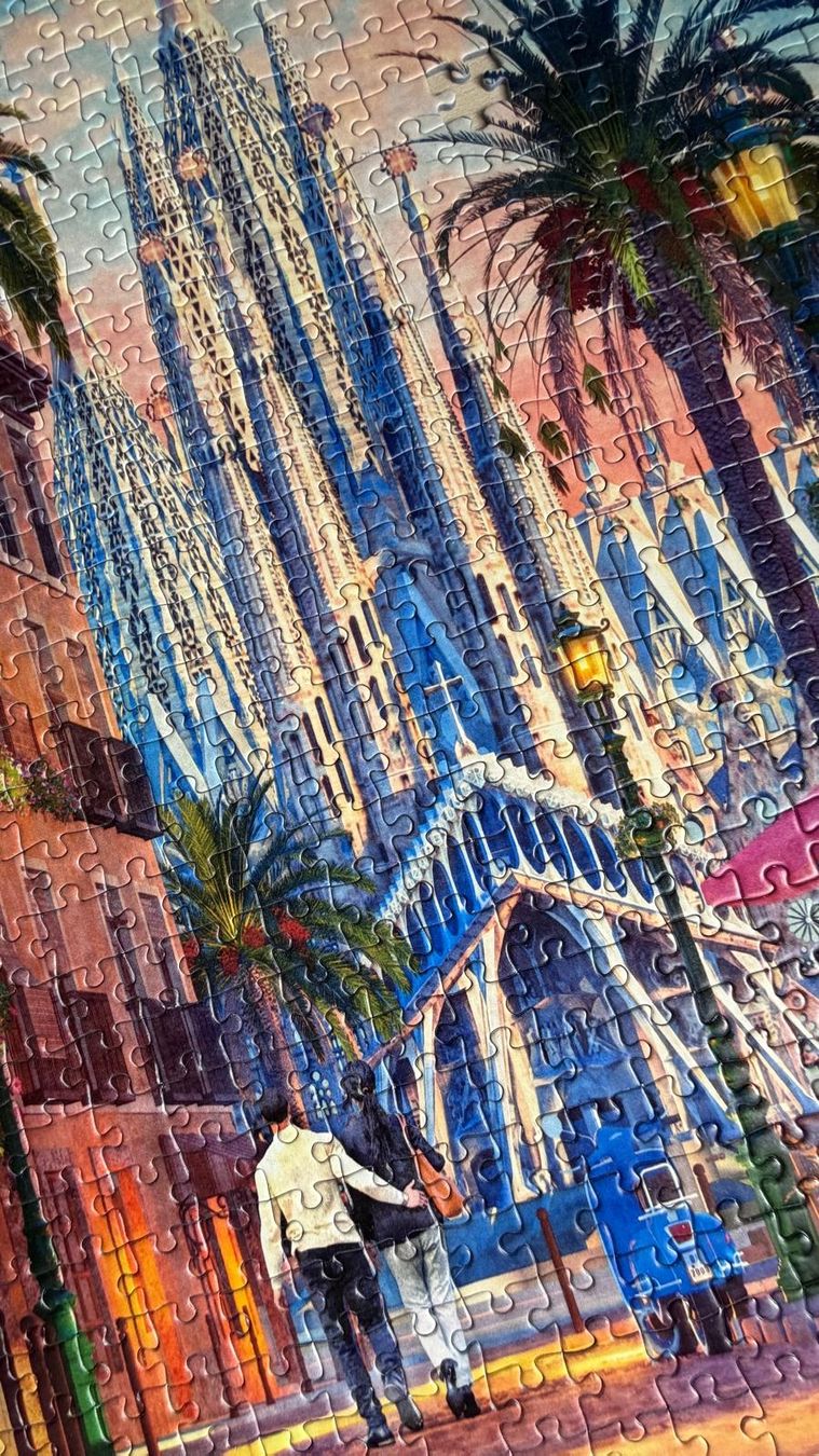 Puzzle: Puzzle von Bluebird "Barcelona", 1000 Teile – Usato da Lotzwil venduto da dr.feelgood 3