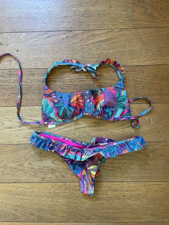 CALZEDONIA, flowery bikini, size S