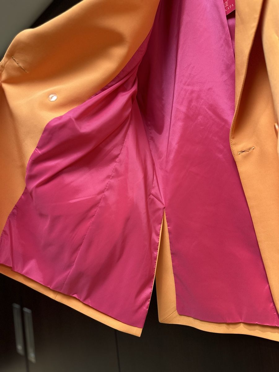 Jacken: Blazer orange / fuschia 1 size + étiquette – Neu und originalverpackt aus La Croix (Lutry) von secondhandZara 3