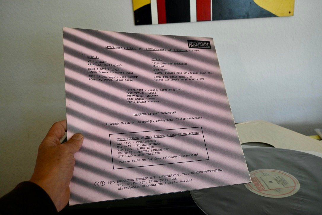 Dischi in vinile: ROCKABILLY Little Tina & Flight '56 Featuring Dave Taylor – Usato da Pfaffhausen venduto da mono_rec 1