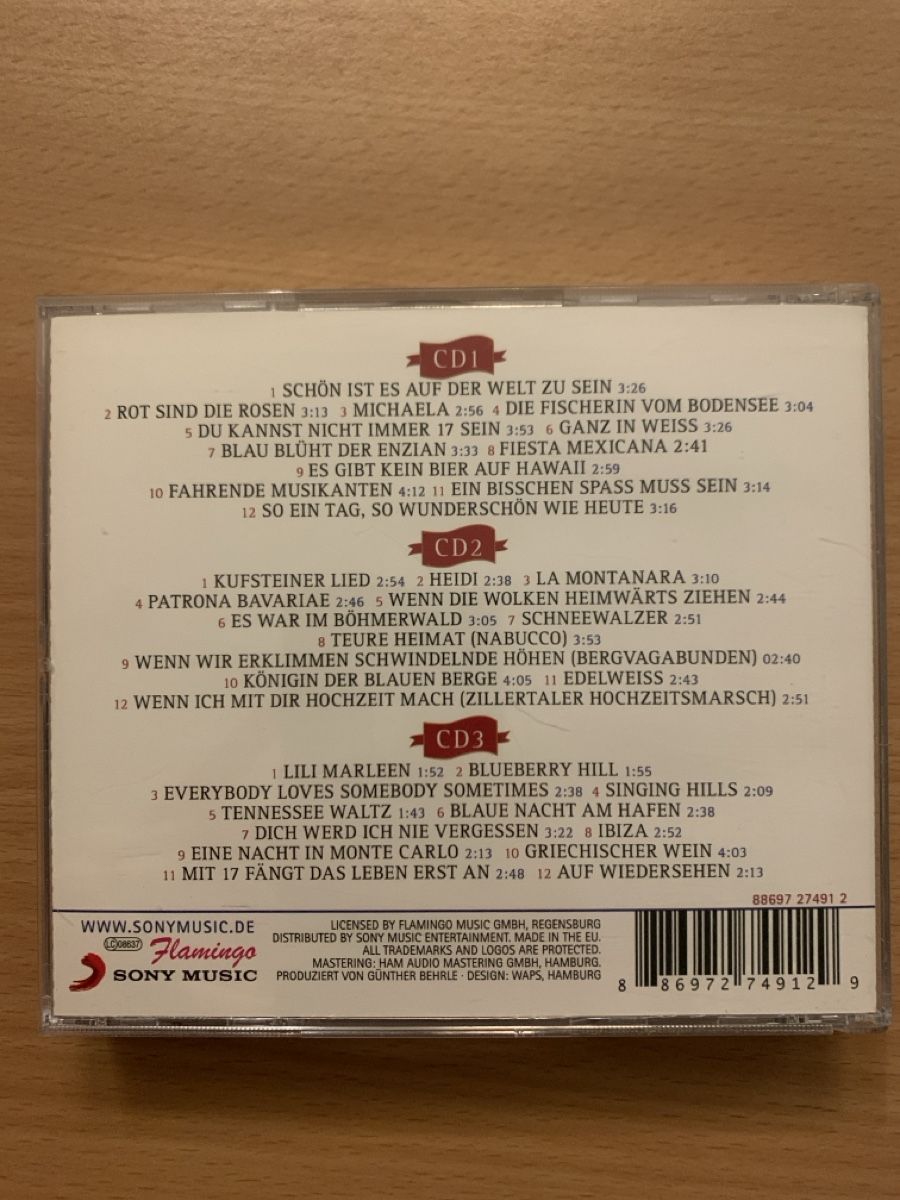 CDs: Coffret 3 CD Captain Cook, chansons et saxophone – Gebraucht aus Salavaux von Lune_Diurne 1