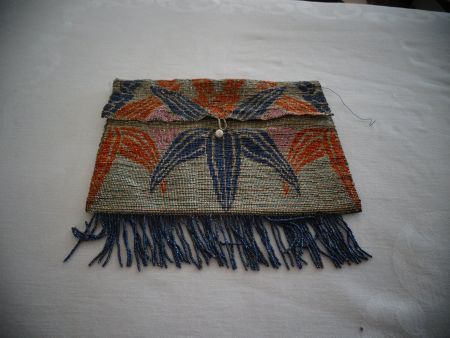 Vintage Handtasche aus Perlen