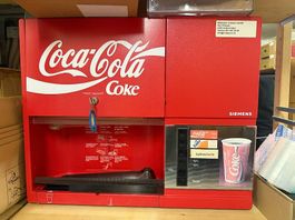 Vintage Siemens Coca-Cola Minikühlschrank