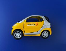 Voiture miniature Smart - La Poste - 1:33