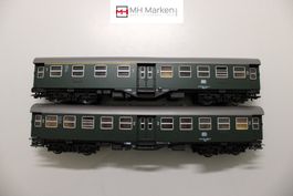 Roco 4250 + 4252 Deutsche Bundesbahn DB Umbauwagen DC H0 OVP