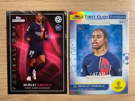 Soccer Bradley Barcola RC RED Konckout & First Class 🔥