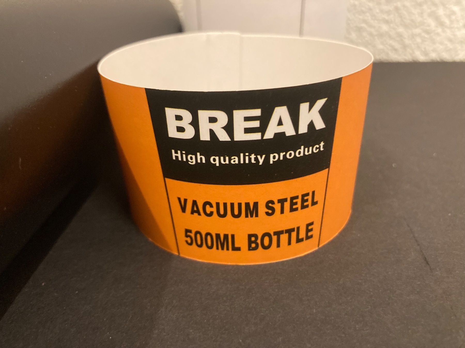 Trinkflaschen & Thermosflaschen: Thermosflasche Break, 500ml, schwarz, Neu – Neu und originalverpackt aus Neuenhof von jorogo 5