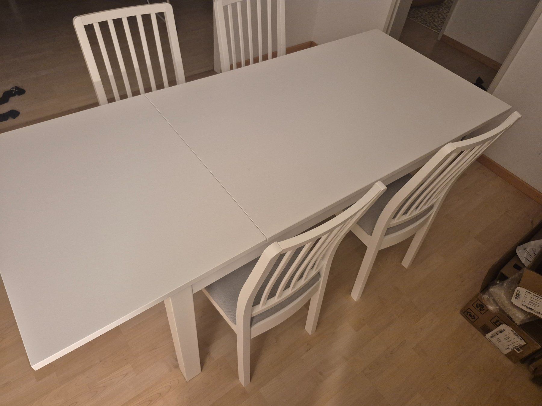 Ikea Tischset: IKEA Esstisch NÄSINGE + 4 Stühle NÄSINGE – Gebraucht aus Bibern SO von led_8xd9 3