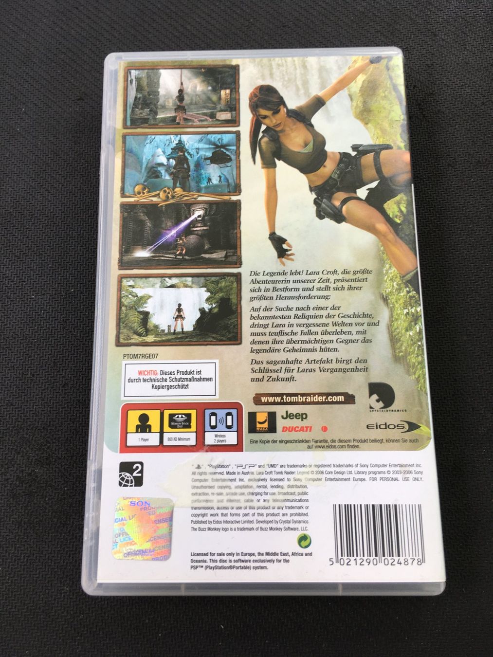 Sony Giochi: Tomb Raider Legend - PSP – Usato da St.Gallen venduto da Punktchen01 1