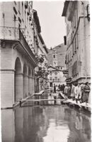Lugano alluvione 1951 Hochwasser