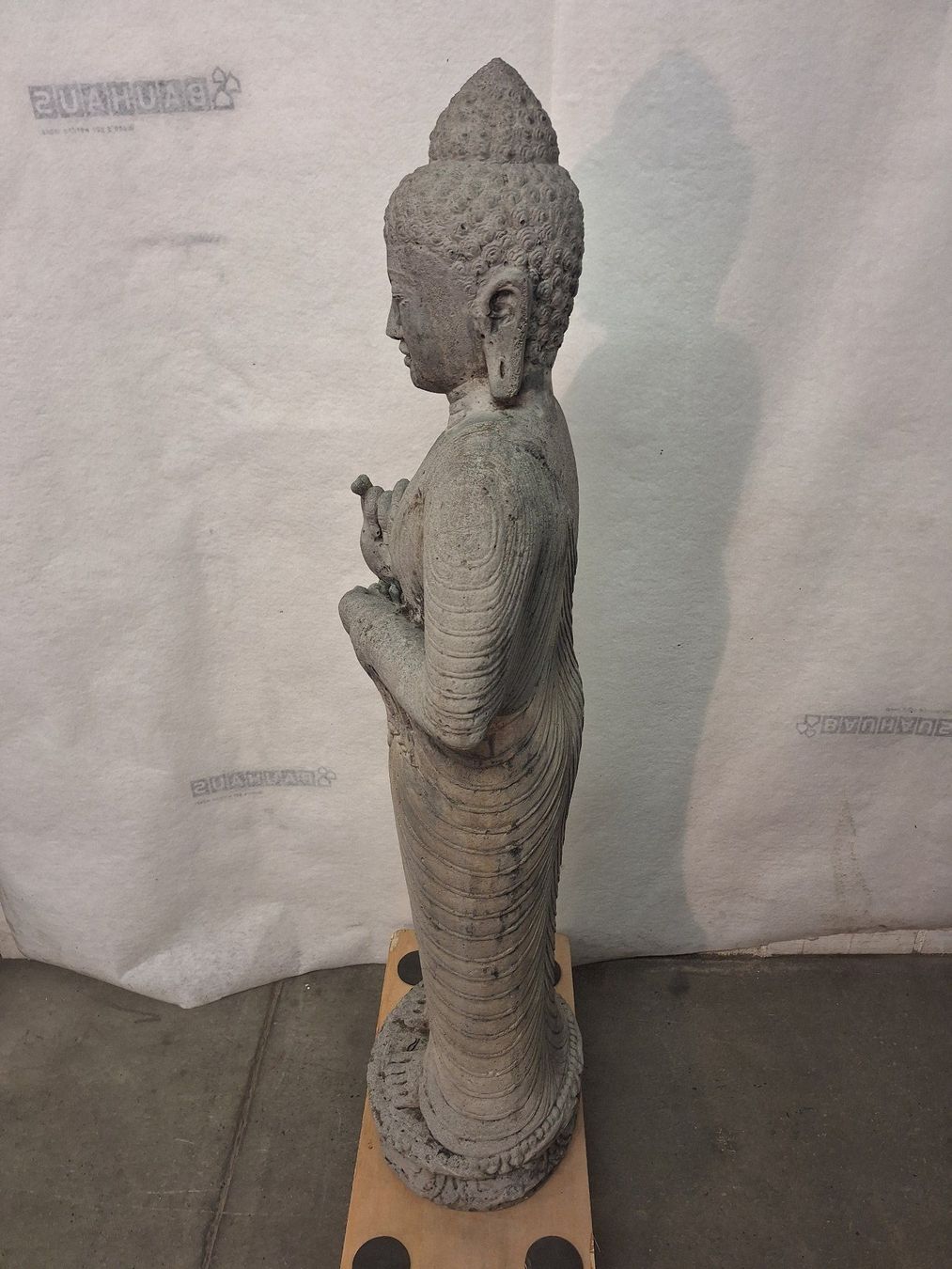 Skulpturen & Statuen: Grosser stehender Buddha Dharmachakra Steinguss – Gebraucht aus Zürich von raro-quasi-2026 4