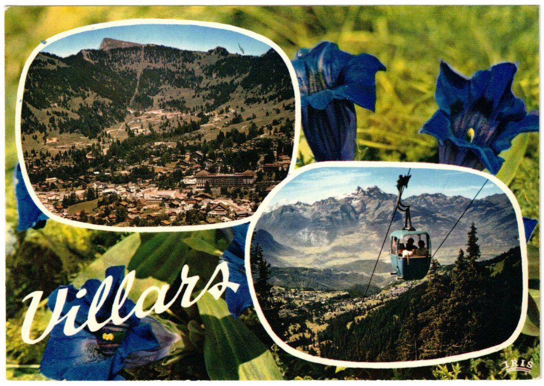 Cartoline postali: Villars - 3 Bild AK – Usato da Binningen venduto da Mountainrider