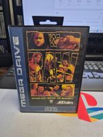 WWF Raw Sega Mega Drive Spiel mit Originalhülle