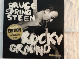 BRUCE SPRINGSTEEN, Rocky Ground, Single mit Autogramm, 2012