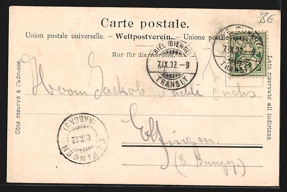 Cartoline postali: Bienne, Promenade du Pasquart et Musée – Usato da Berlin venduto da bartko-reher 1