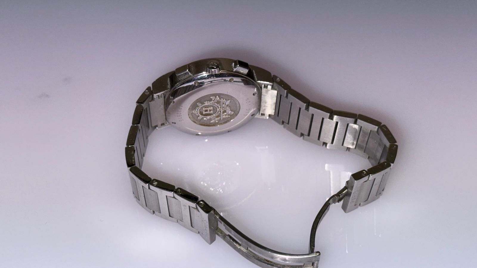Hermès Montres: Hermes Chronograph Uhr Herren Stahl – Neuf (Voir description) à Bolligen par cla_856t 1