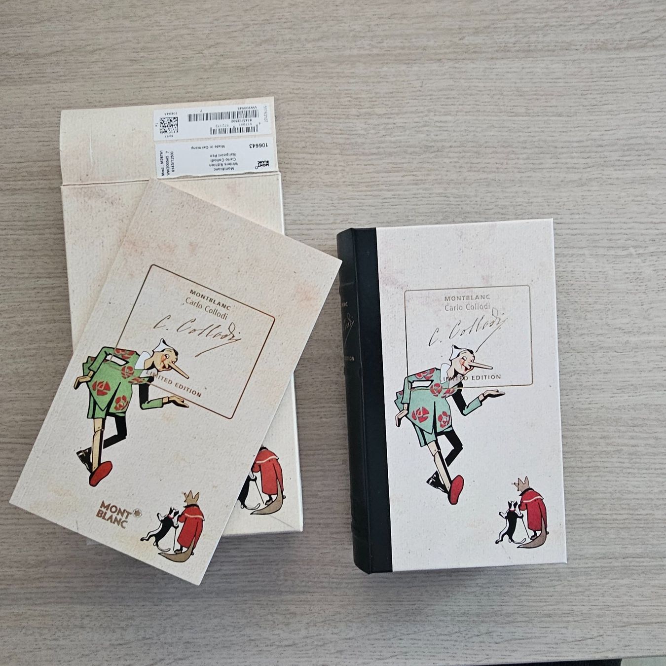 Montblanc Penna & Evidenziatori: Montblanc Carlo Collodi Kugelschreiber – Usato da Elsau venduto da Tba 1