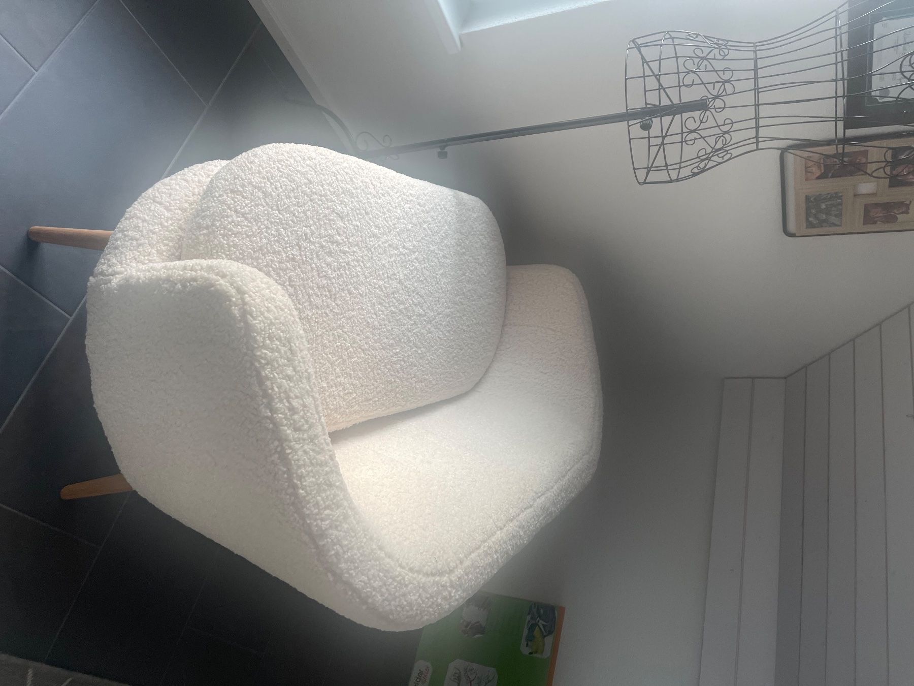 Jysk Divani: Sofa GISTRUP 2-Sitzer off-white Teddystoff – Usato da Thalheim an der Thur venduto da Renato120 3